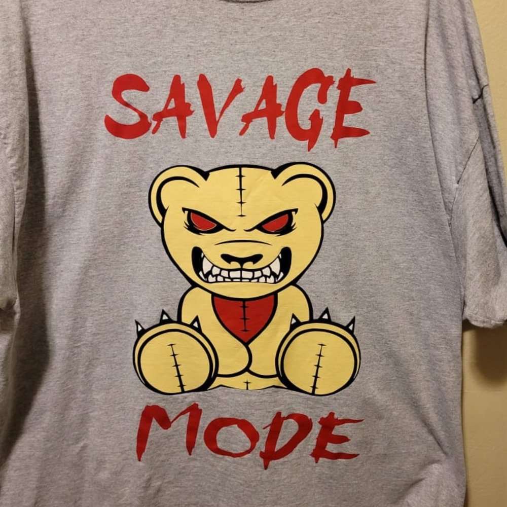 Savage Mode Bear Tee